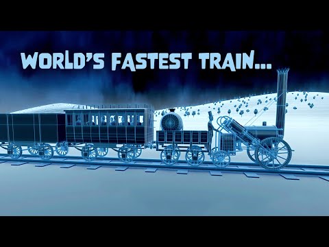 World's Fastest Train – Fast Faster Fastest