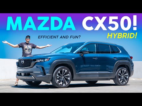 Holy Crap, The Mazda CX-50 Hybrid Is Efficient! But Is It Any Fun?
