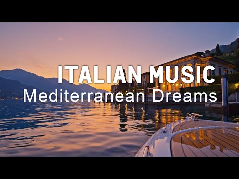 🎶 Italian Vibes & Mediterranean Music 🎶 2+ Hours Scenic Amalfi Coast & Lake Como Relaxation 4K