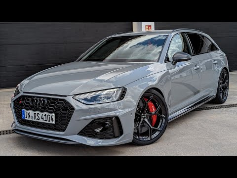 1st Drive Audi RS 4 Competition - Almost Brilliant! | 4k