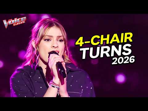 TOP 22 Best 4-Chair Turns of 2026 That Prove This Year Is on FIRE | The Voice