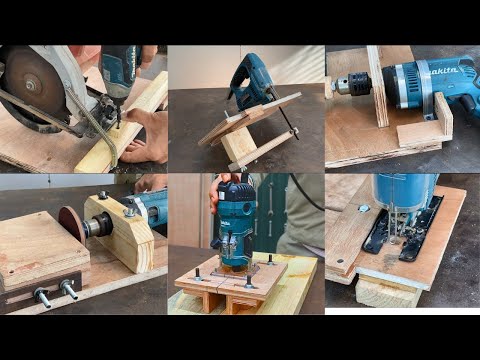 Most Useful Projects for a Wood Shop with Hand Tools || Woodworking.