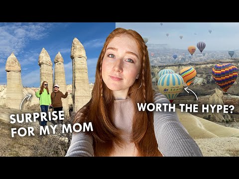 I explored Cappadocia with locals (and my mom)