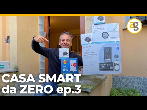 SMART HOME FROM SCRATCH: SHUTTERS, AIR CONDITIONING, and INTERCOM with EZVIZ FACE UNLOCK