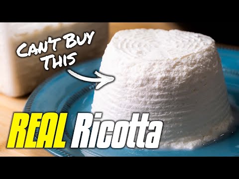 How to Make REAL Italian Ricotta at Home