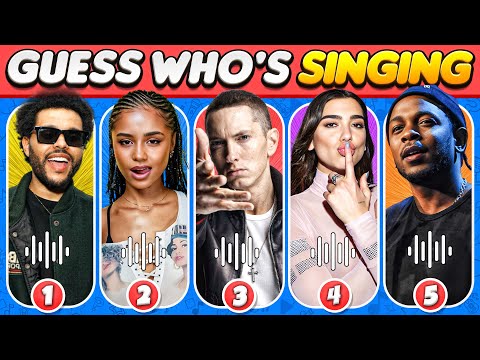 guess who's singing 🎤most popular song 2020 -2025 ✨🎶| music quiz