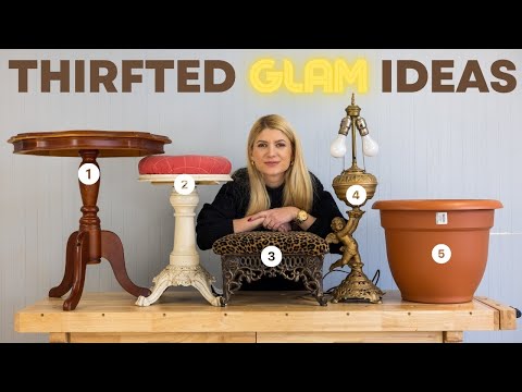 5 Thrifted to Glam DIY Ideas