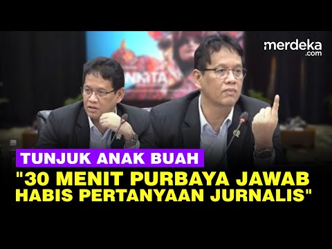 [FULL] Gaya Purbaya Tunjuk Anak Buah, Jawab Habis Ditanya Jurnalis dari Pajak - Bea Cukai