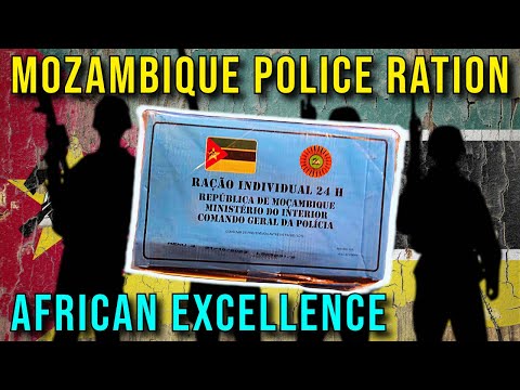 🇲🇿 | AFRICAN EXCELLENCE | 24 Hour Mozambique Police Ration – Rare African MRE Review & Taste Test