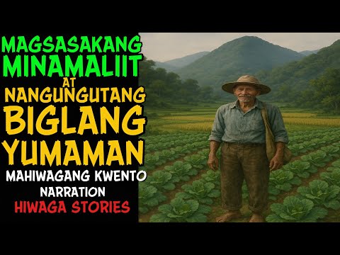 MAGSASAKANG MINAMALIIT AT NANGUNGUTANG BIGLANG YUMAMAN DAHIL SA DUWENDE | True Story