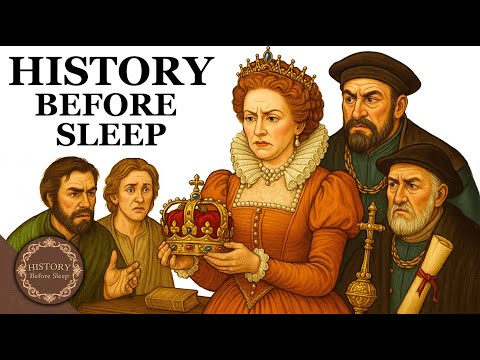 👑🕯️ Elizabeth I — The Virgin Queen Who Loved Only Her Crown 📜😴 | History for Sleep