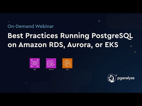 Webinar Recording: Running Postgres on AWS: What’s New & How It Impacts Performance