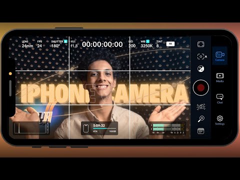 إزاي تحول كاميرا الايفون لكاميرا احترافية |Blackmagic camera