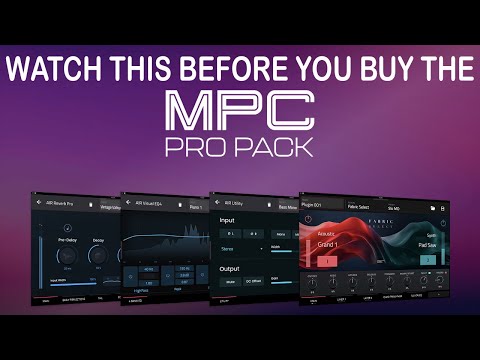 WATCH THIS before you buy the MPC Pro Pack. Update 3.6. Air Visual EQ, Reverb Pro & Utility Review.