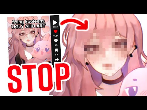 HATERS FIXED MY ART AGAIN???