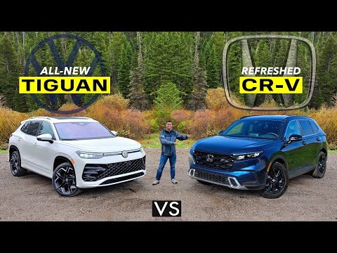 GIANT DEFEATED?? -- 2026 Honda CR-V vs. Volkswagen Tiguan: Comparison
