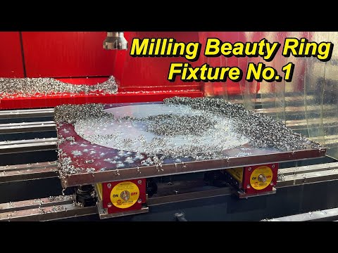 Milling the Beauty Ring Fixture for Op.1