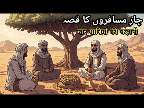 The Tale of the Two Travelers (Hindi Urdu Moral Story)