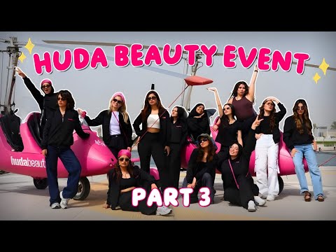 WE WENT UP IN THE SKY !! π || Huda beauty vlog part 3
