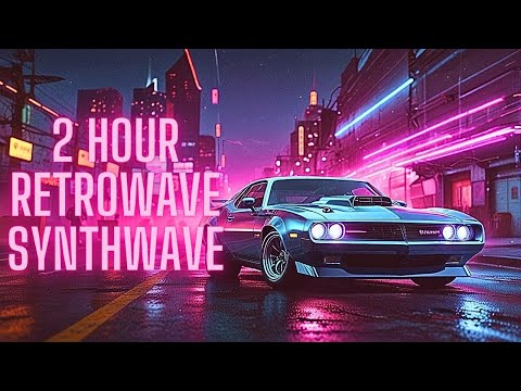 🚀 Synthwave Dreams | 2 Hour Mix | Retrowave, Outrun & Vaporwave Vibes