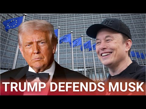 Trump jumps to Elon Musk's defence, issuing grave warning to EU over X fine