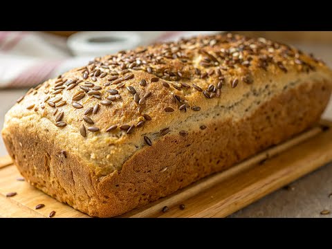 Haferflocken und Leinsamen! Ich esse Tag und Nacht Brot und habe in einem Monat 15 kg abgenommen!