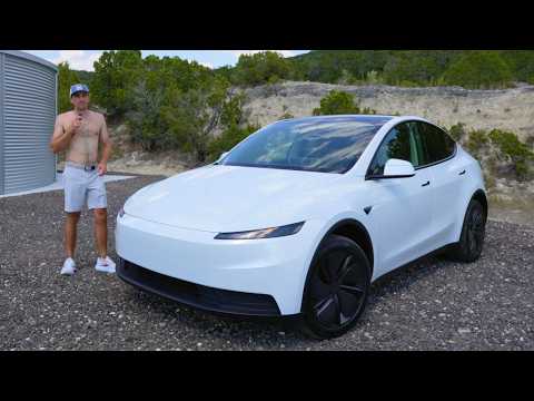 My First Drive! Standard Model Y Suspension Test + Cabin Noise