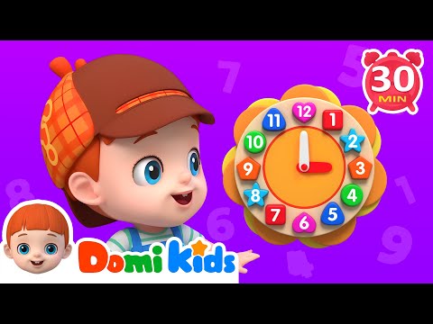 數字鐘錶  + 更多兒歌🎵 | 人氣兒歌  | 連續播放 | 人氣兒歌 | TOP兒歌 | 寶貝多米