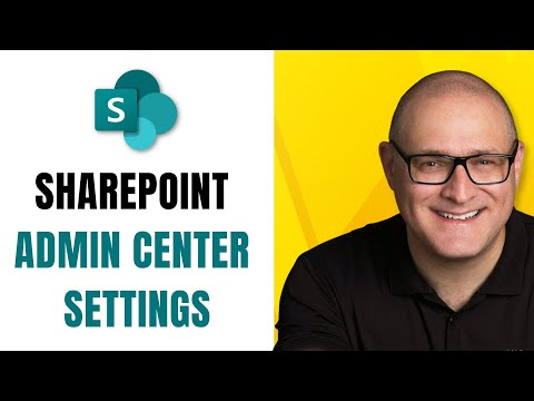 SharePoint Admin Center Settings