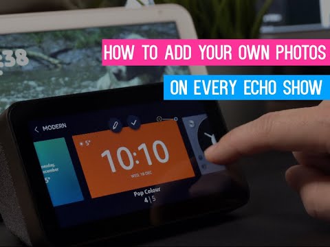 How to Add Photos & Customise your Amazon Echo Show Screen