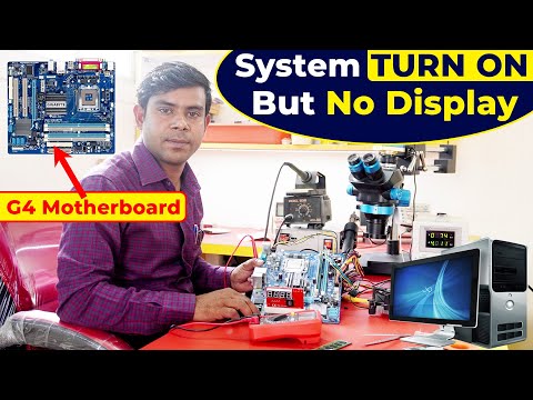 Computer No Display Problem solution || Desktop Motherboard No Display Problem