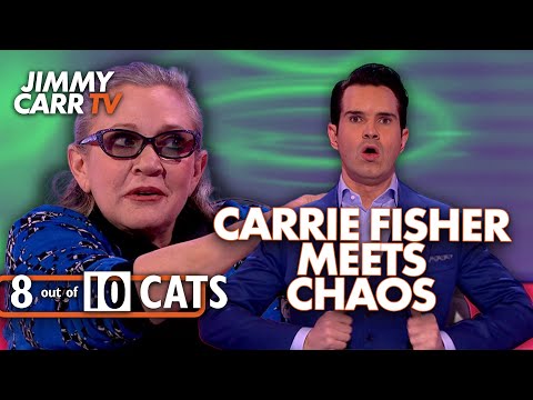 Carrie Fisher Takes on 8 Out of 10 Cats | Full Episode | Jimmy Carr TV