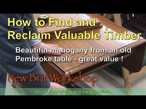How to reclaim valuable wood for your projects - brilliant