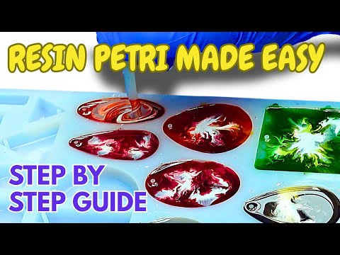 Master the Alcohol Ink Resin Petri: Easy Steps for Beginners!
