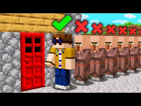NIEMAND DARF die ROTE TÜR BETRETEN im VILLAGER DORF!