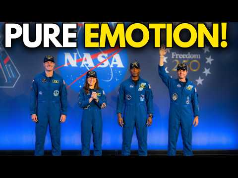 Artemis II Crew Goes Fully Emotional in First Words After Moon Return