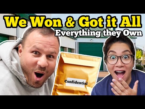 WE WON & GOT EVERYTHING THEY OWN In The Storage Unit