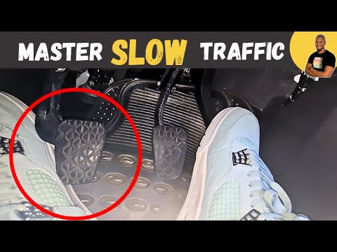 Master How To CONTROL A MANUAL Car In SLOW Moving TRAFFIC Including HILLS