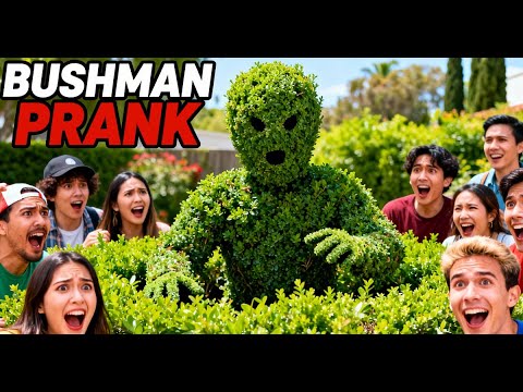 The Best Bushman prank ever#foryou #usa #fyp  #prank #happy #funny #people