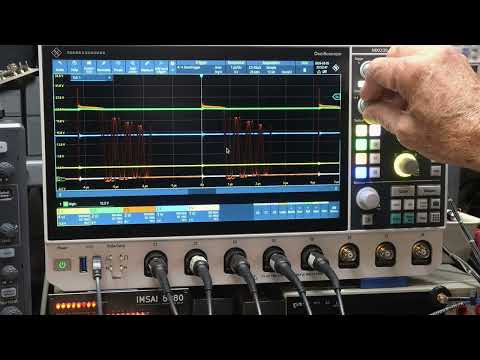 #2510 Rohde & Schwarz MXO3 1 GHz 8 Channel Oscilloscope (part 2 of 7)