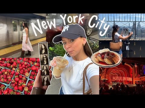 BESTIES IN NYC! 🚕🗽🍎 book haul, photobooths, vintage shopping, what we ate!