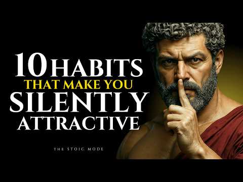 How To Be SILENTLY Attractive - 10 Socially Attractive Habits | Stoicism