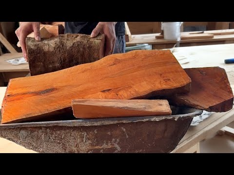 Huge Project With Amazing Unique Design and Made From Ugly Wood
