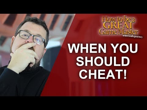 Great GM: When you should cheat and fudge rolls in your tabletop rpg game - Game Master Tips