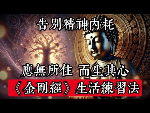 金剛經“應無所住、而生其心”的生活練習法｜告別精神內耗#佛學 #禪宗 #佛教哲學 #佛教經典