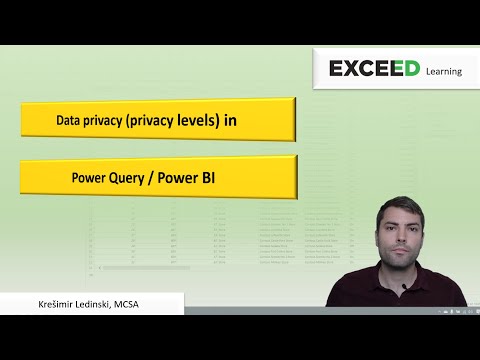 Data privacy (Privacy levels) in Power Query/Power BI