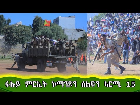 ፋሉይ ምርኢት ኮማንዶን ሰልፊን ኣርሚ 15