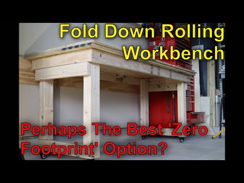 Workshop Series: Building a Fold Down Rolling Workbench
