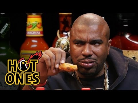 N.O.R.E. Gets Wasted While Eating Spicy Wings | Hot Ones