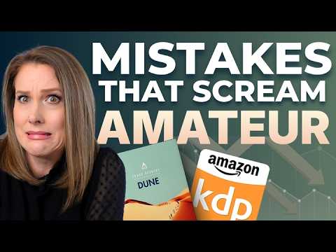 5 Book Cover Design Mistakes That Kill Your Amazon Sales (And How to Fix Them)